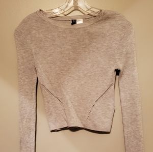 Crop sweater